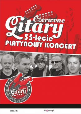 Lubań Wydarzenie Koncert Czerwone Gitary - 55-lecie. Platynowy koncert